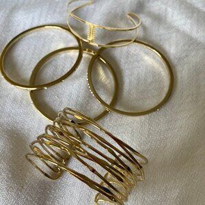 Bracelet Bundle Gold Tone